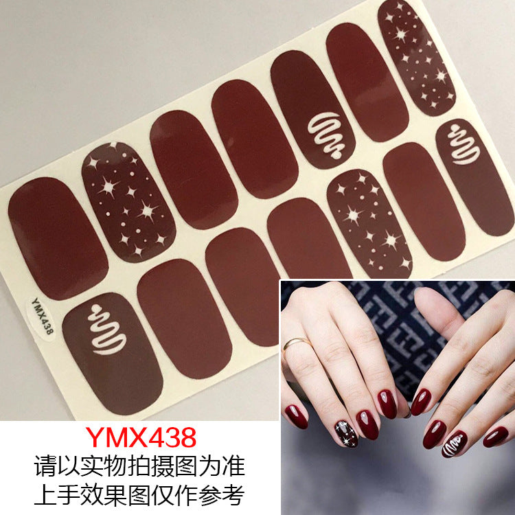 Nail Wraps Stickers YM012