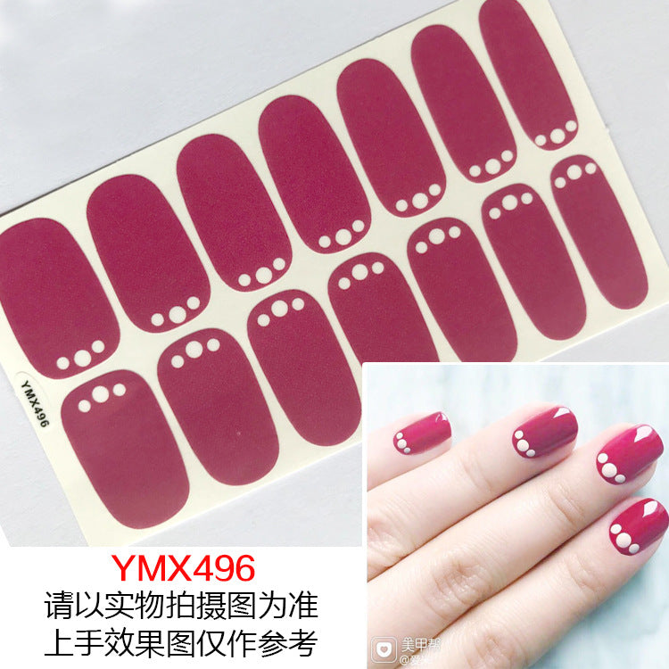 Nail Wraps Stickers YM015