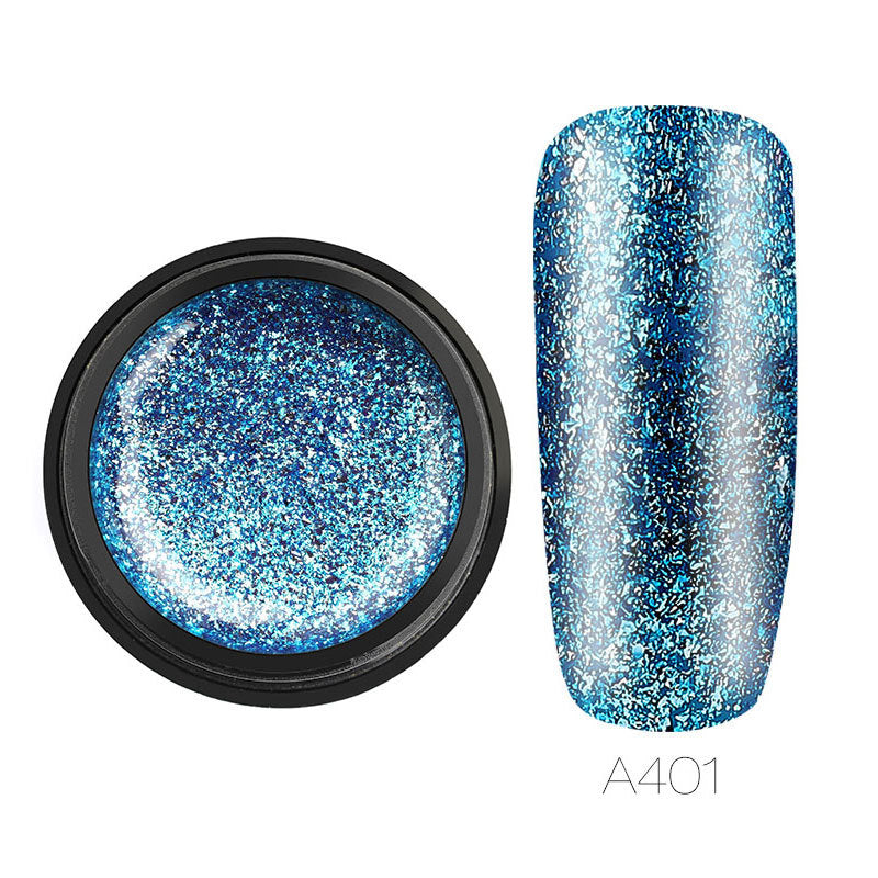 NGRO106 Sparkling Bright Platinum Nail Gel 5ML
