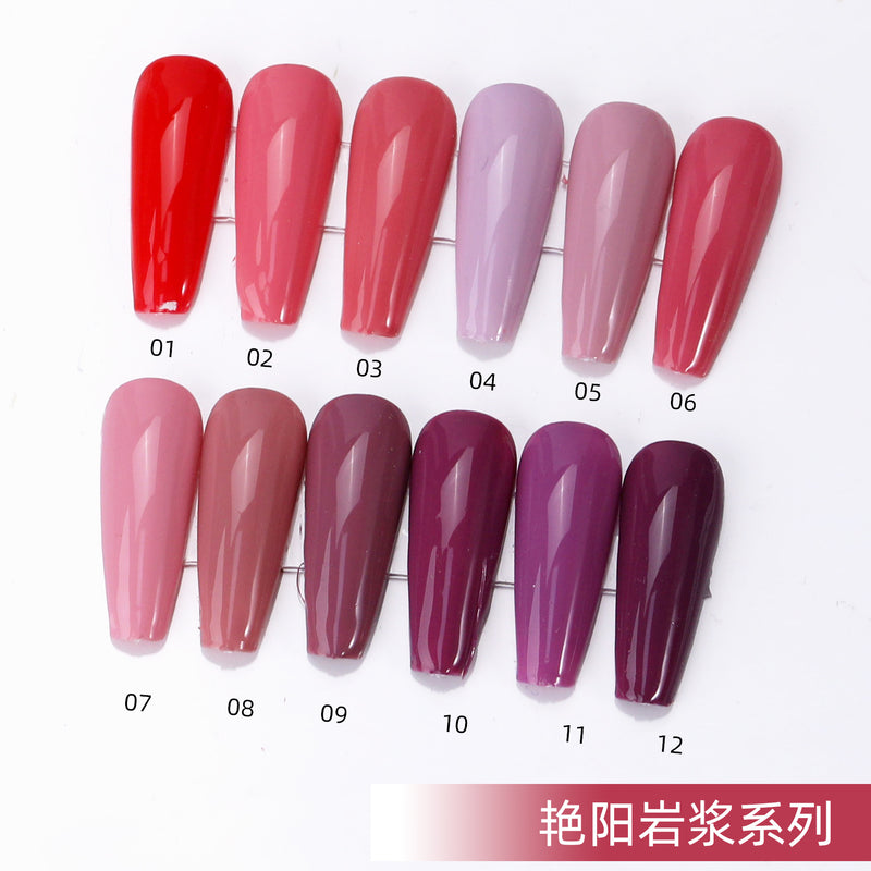 NGMB003 12 sticks of nail polish gel set