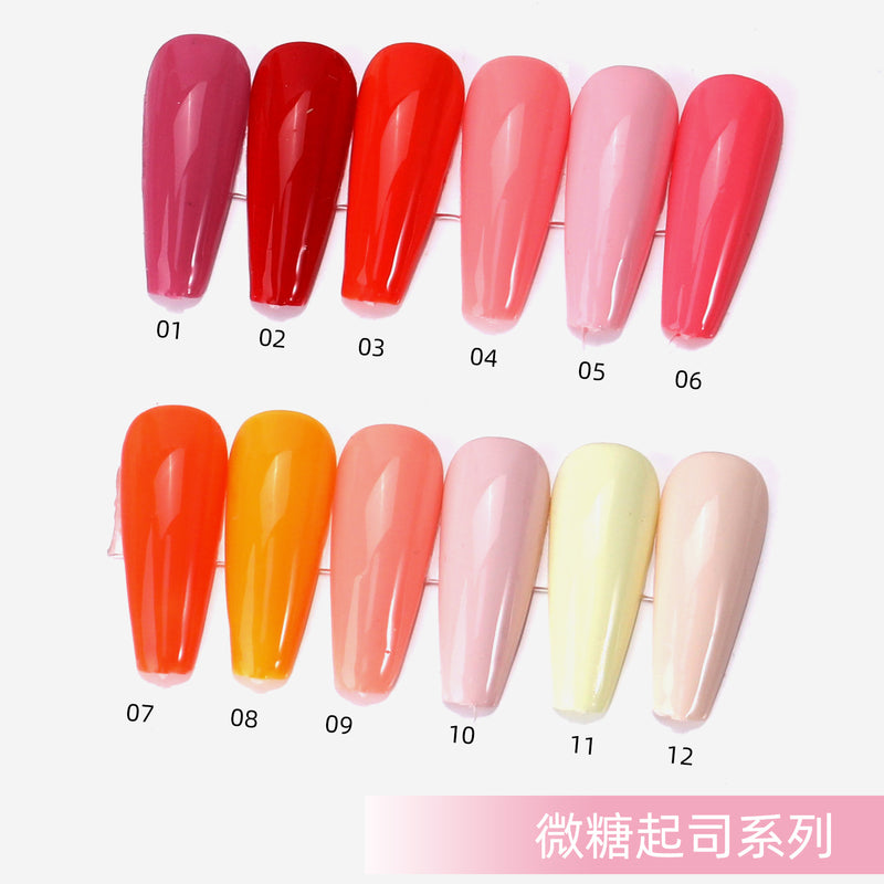 NGMB003 12 sticks of nail polish gel set
