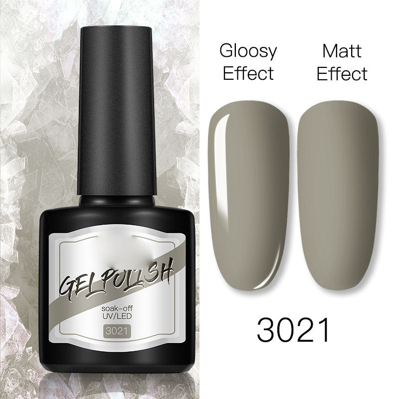 NGRO045 70 color nail polish glue 8ML plastic bottle