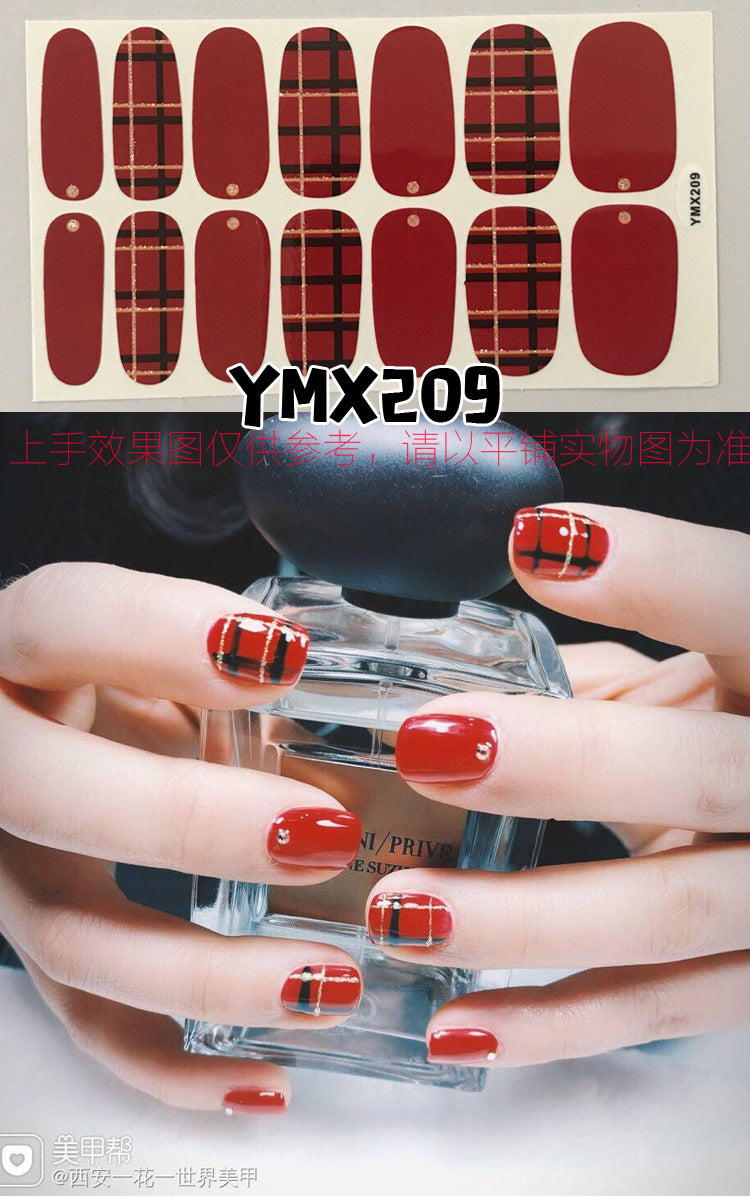 Nail Wraps Stickers YM019