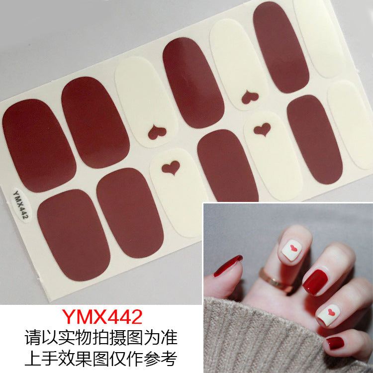 Nail Wraps Stickers YM012