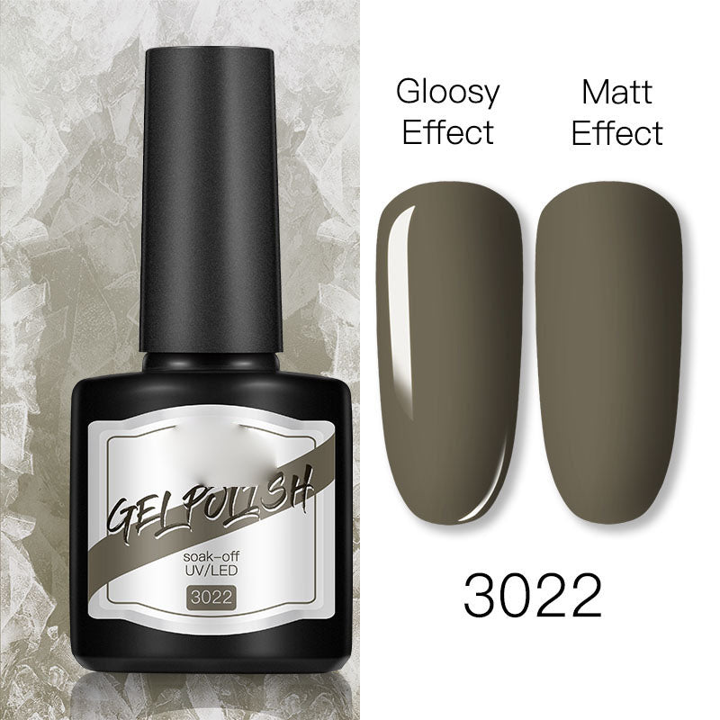 NGRO045 70 color nail polish glue 8ML plastic bottle