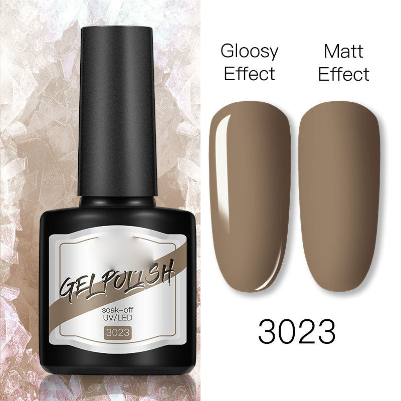 NGRO045 70 color nail polish glue 8ML plastic bottle