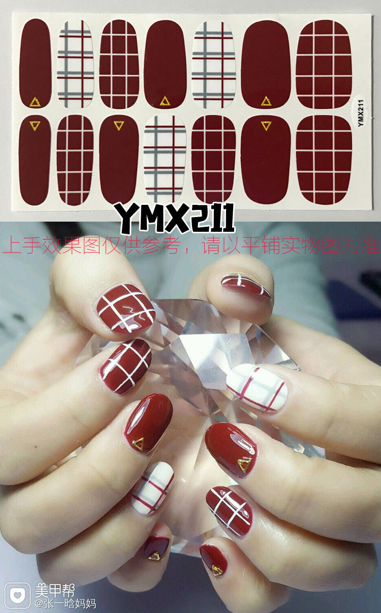 Nail Wraps Stickers YM019