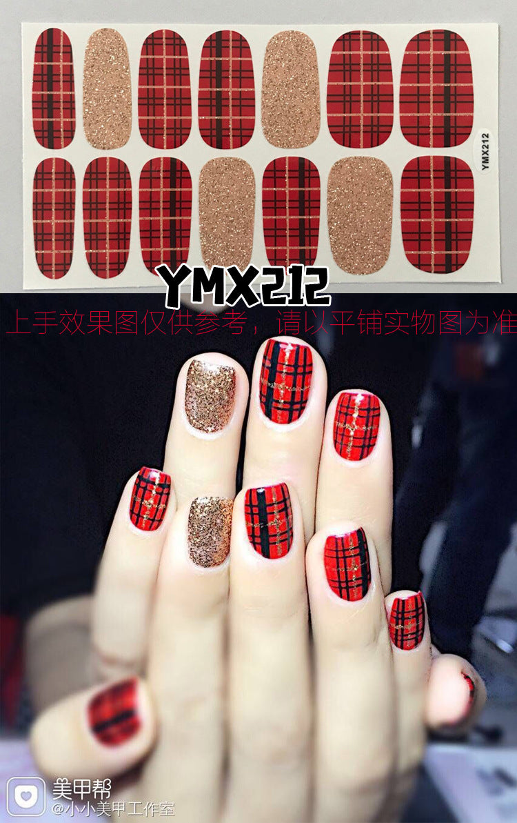 Nail Wraps Stickers YM019
