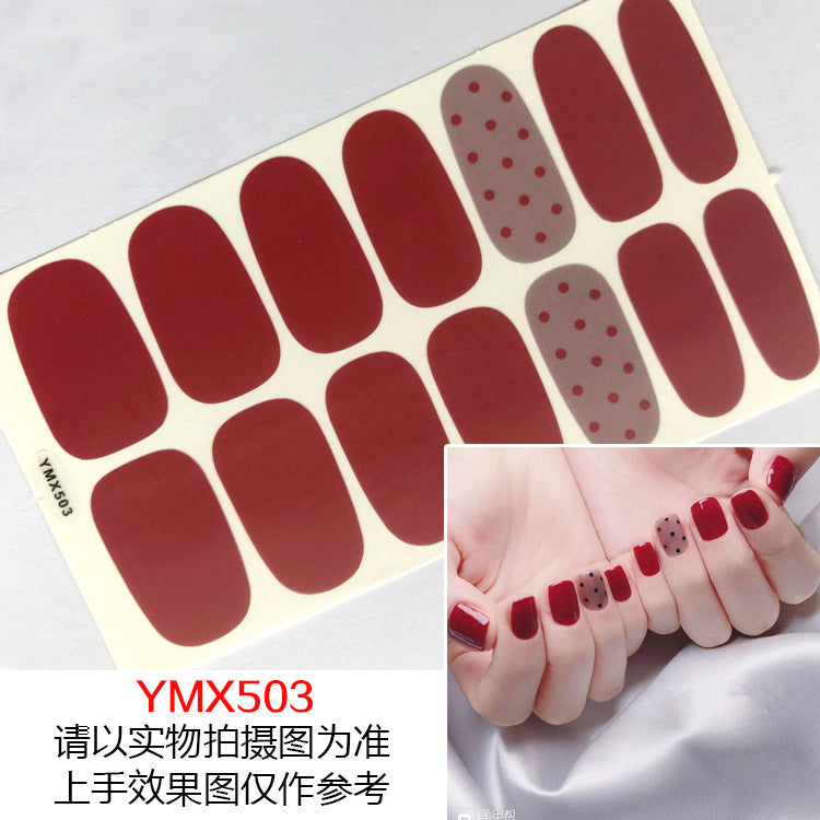Nail Wraps Stickers YM015