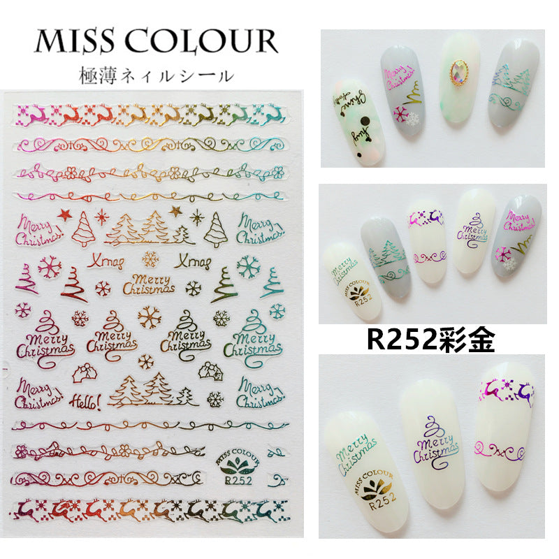 Miss Colour Nail Stickers MSS024