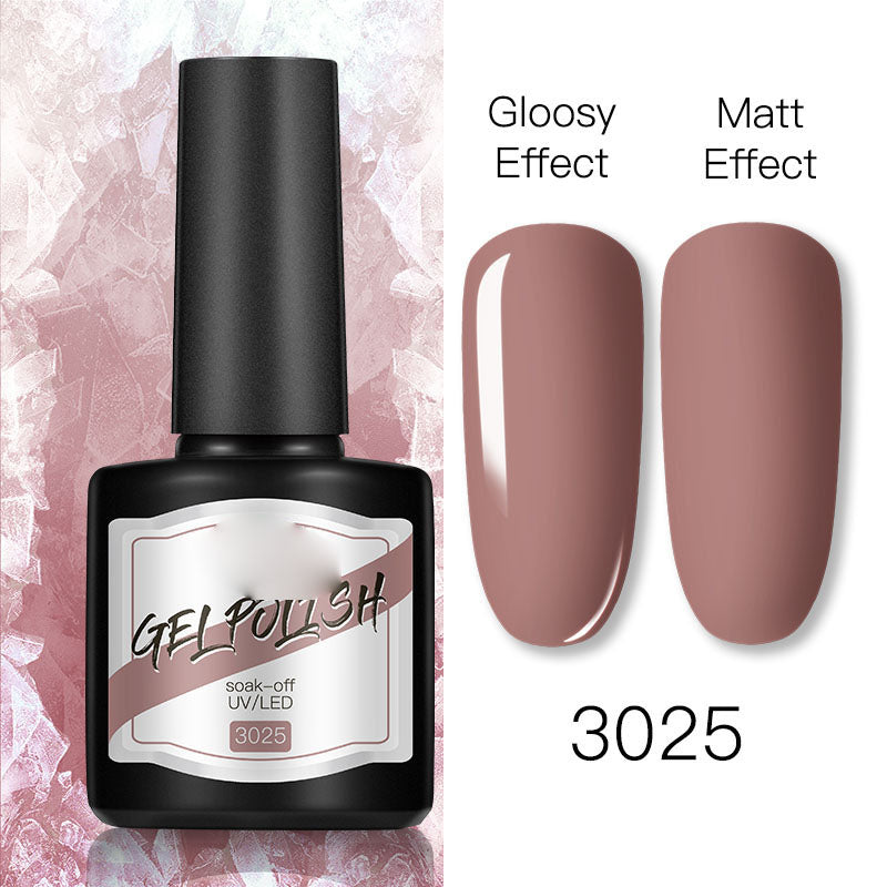 NGRO045 70 color nail polish glue 8ML plastic bottle