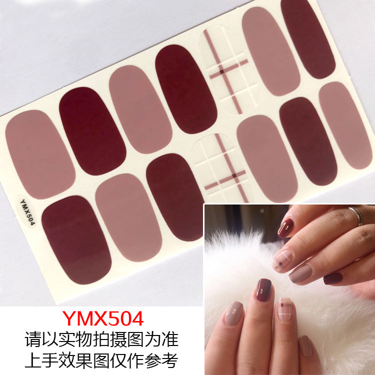 Nail Wraps Stickers YM015