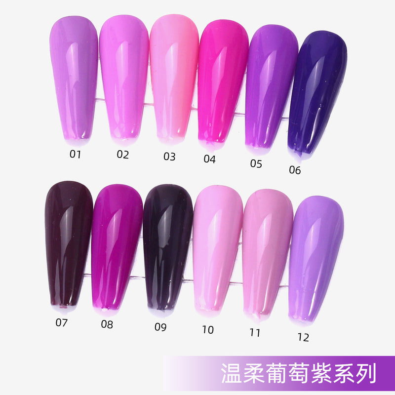 NGMB003 12 sticks of nail polish gel set