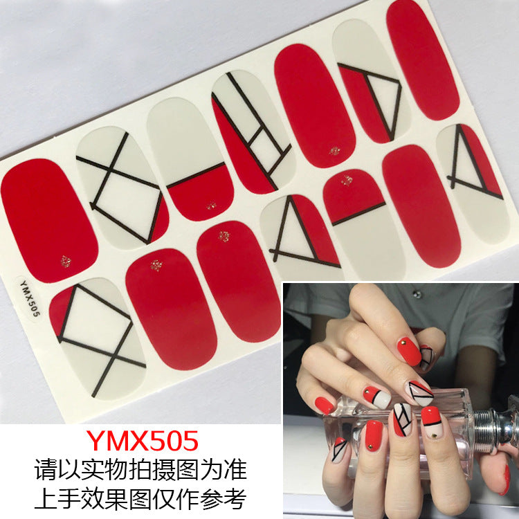 Nail Wraps Stickers YM015