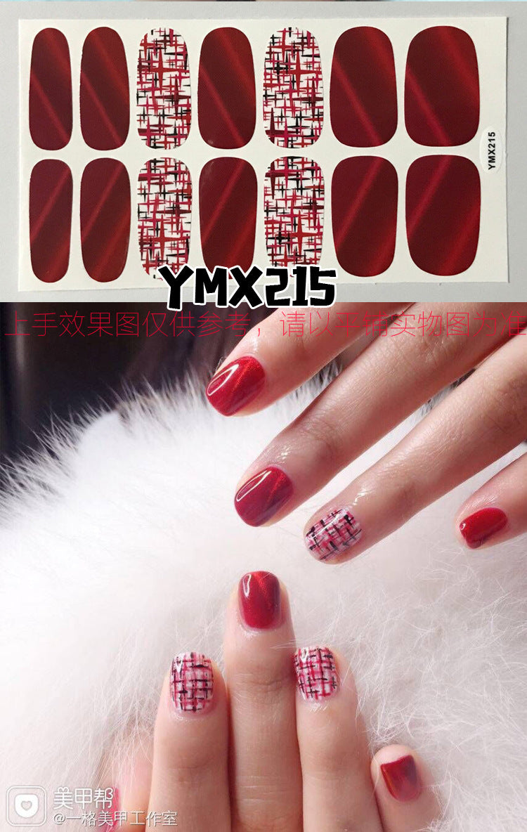Nail Wraps Stickers YM019