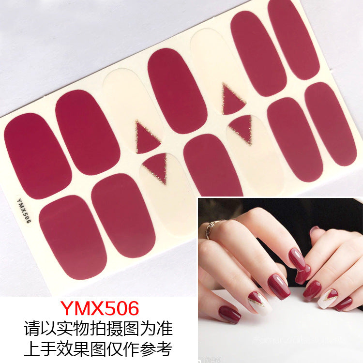 Nail Wraps Stickers YM015