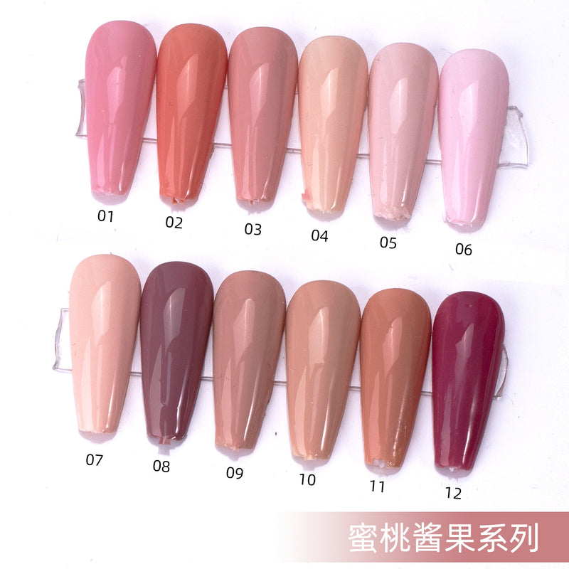 NGMB003 12 sticks of nail polish gel set