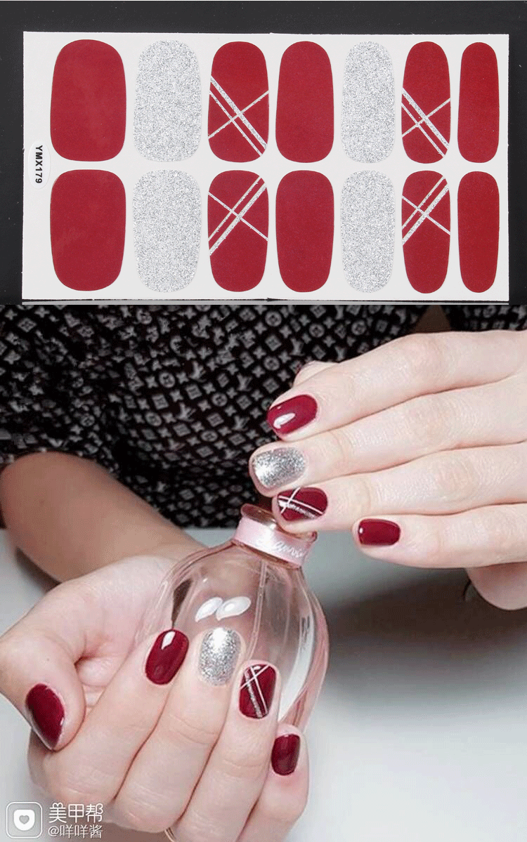 Nail Wraps Stickers YM010