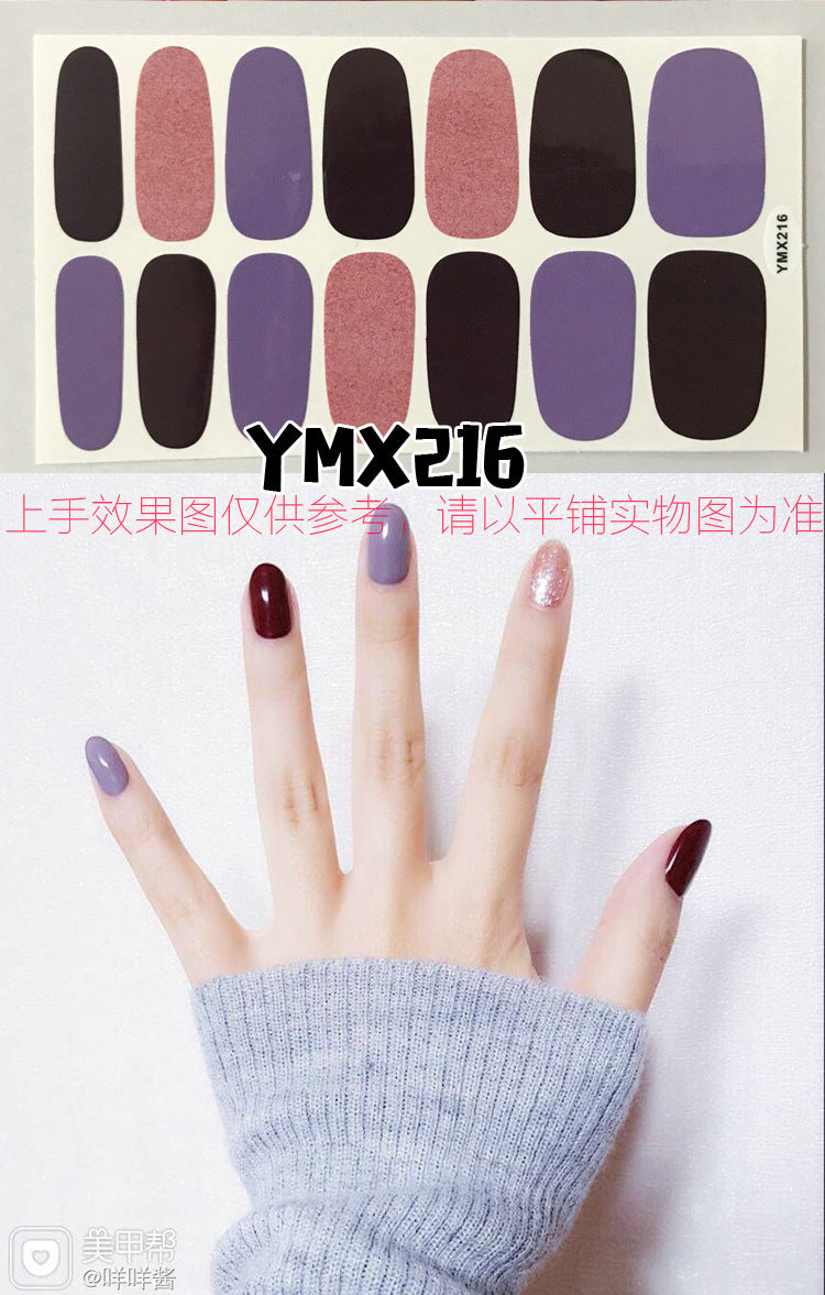 Nail Wraps Stickers YM019