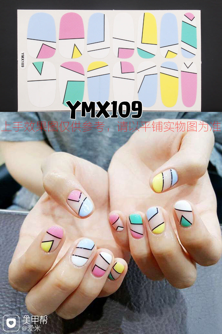 Nail Wraps Stickers YM006
