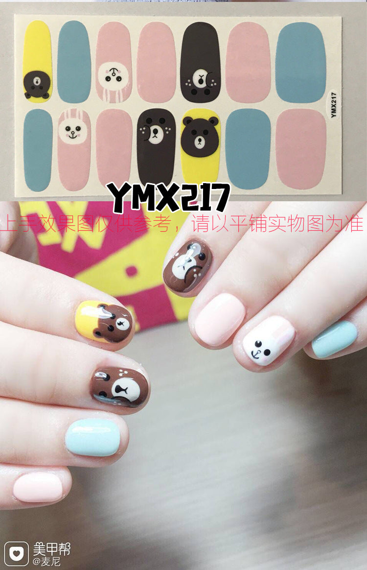 Nail Wraps Stickers YM019