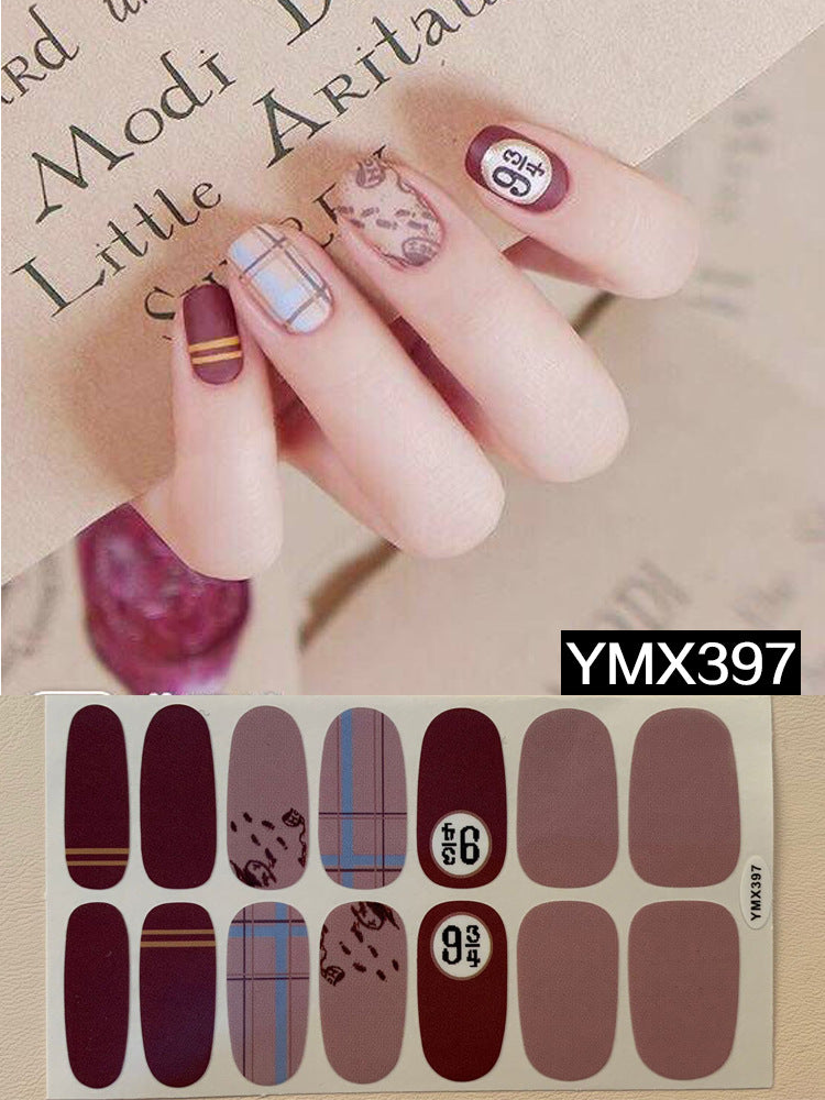 Nail Wraps Stickers YM008