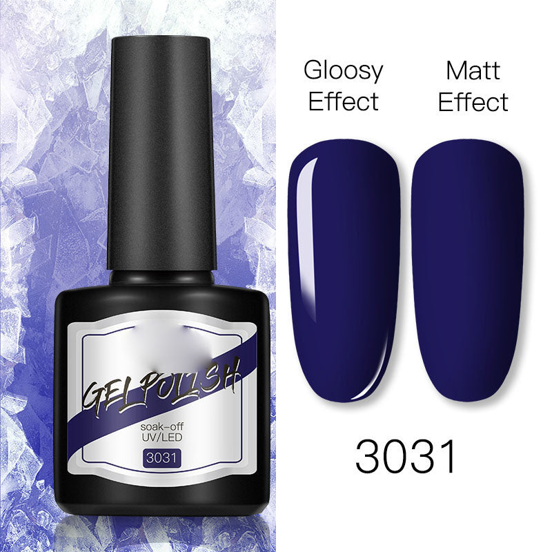 NGRO045 70 color nail polish glue 8ML plastic bottle