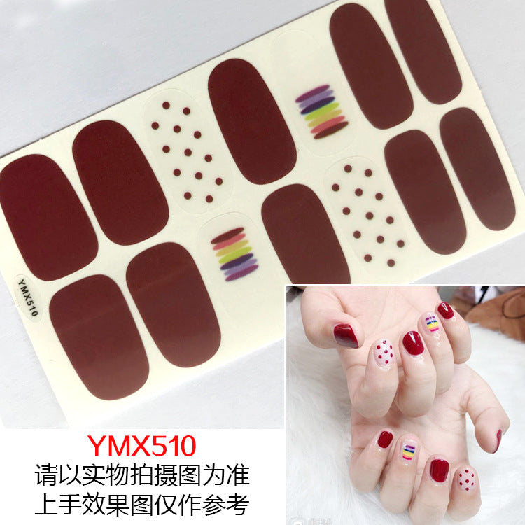 Nail Wraps Stickers YM015
