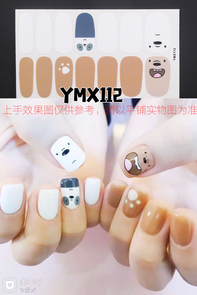 Nail Wraps Stickers YM006