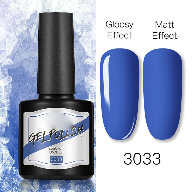 NGRO045 70 color nail polish glue 8ML plastic bottle