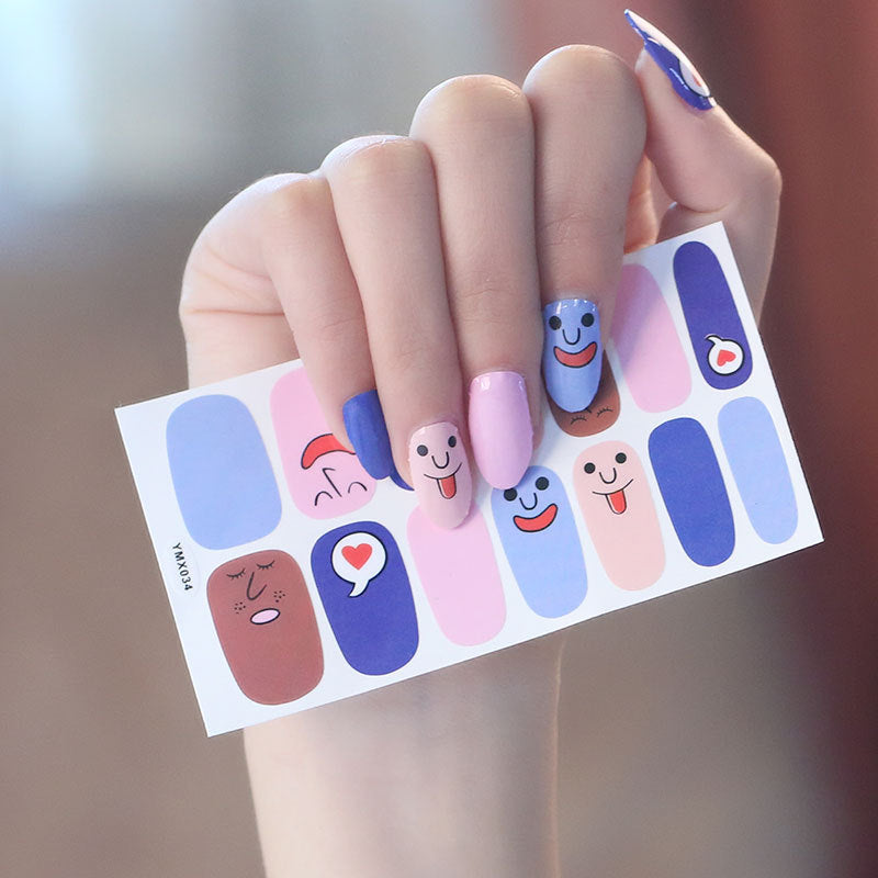 Nail Wraps Stickers YM001