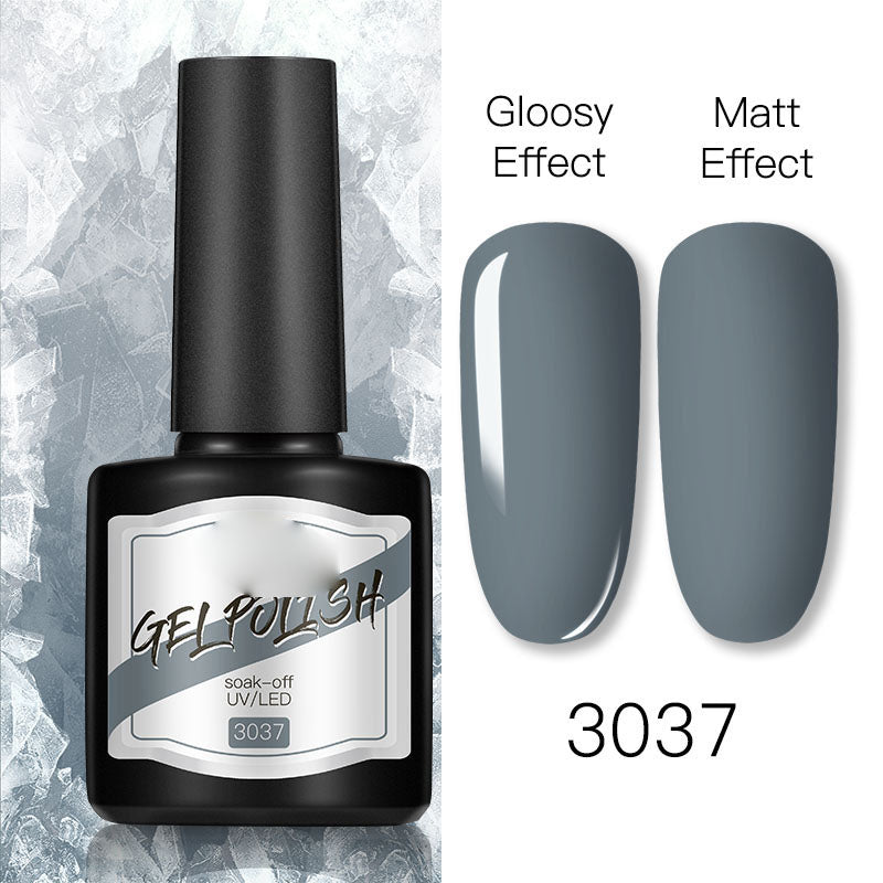 NGRO045 70 color nail polish glue 8ML plastic bottle