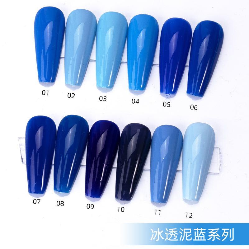 NGMB003 12 sticks of nail polish gel set