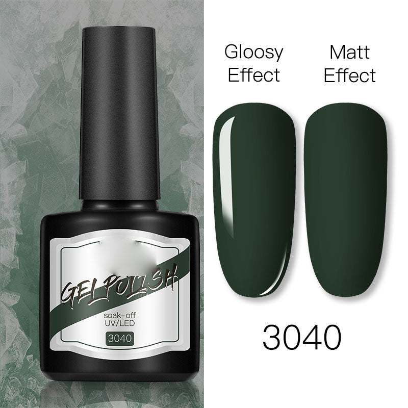 NGRO045 70 color nail polish glue 8ML plastic bottle