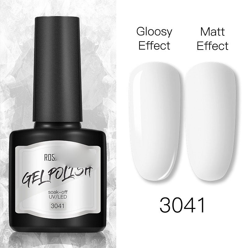 NGRO045 70 color nail polish glue 8ML plastic bottle