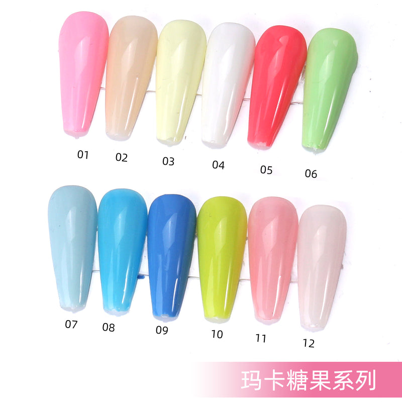 NGMB003 12 sticks of nail polish gel set