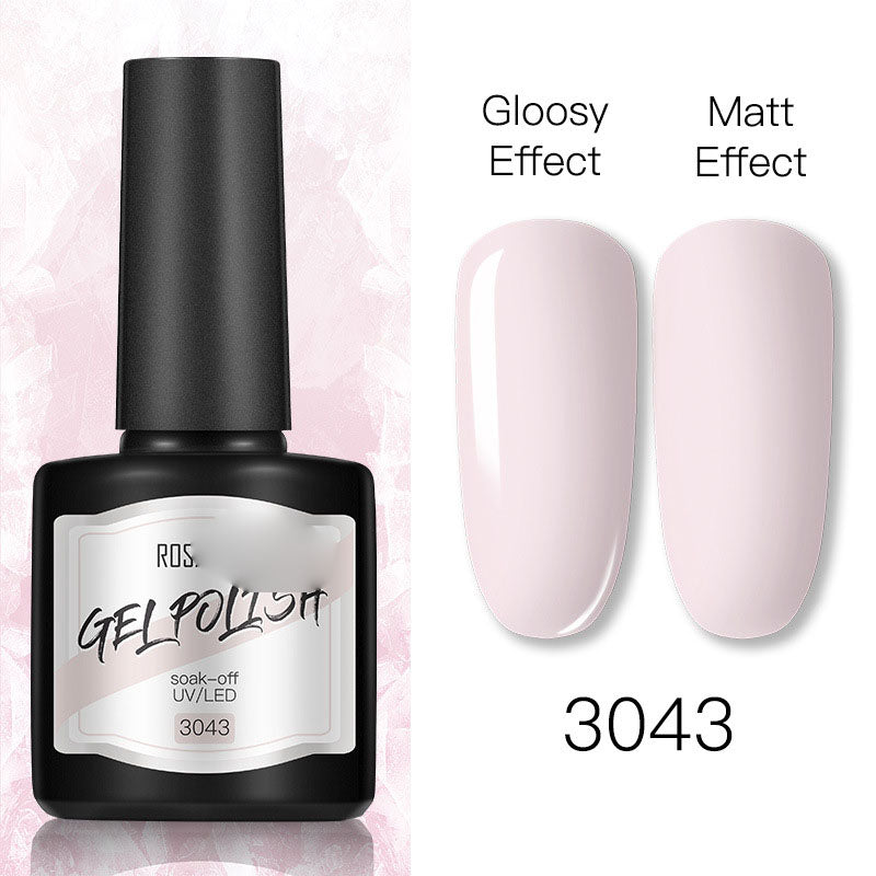 NGRO045 70 color nail polish glue 8ML plastic bottle