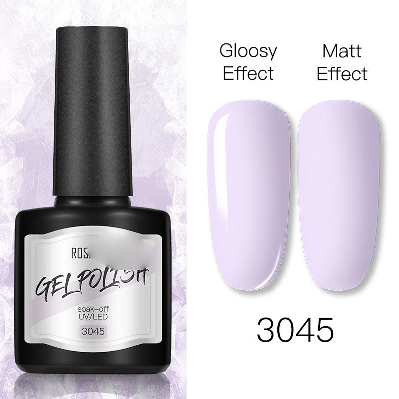 NGRO045 70 color nail polish glue 8ML plastic bottle