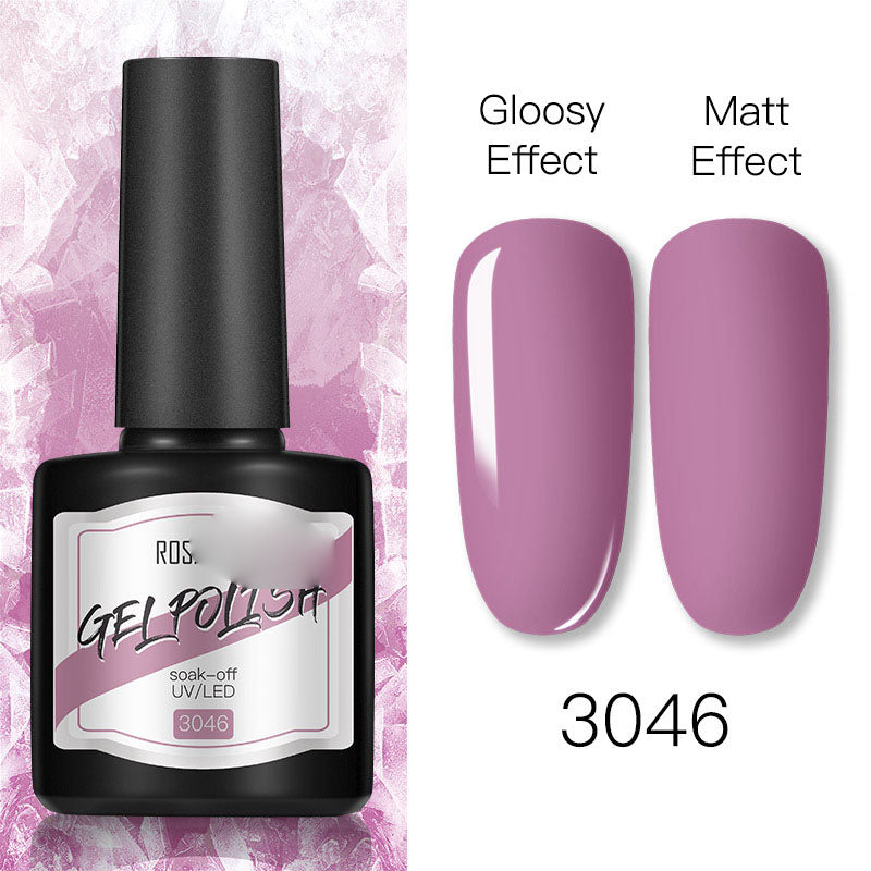 NGRO045 70 color nail polish glue 8ML plastic bottle