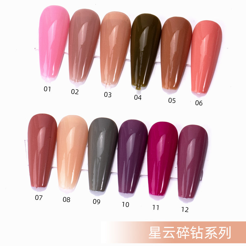 NGMB003 12 sticks of nail polish gel set