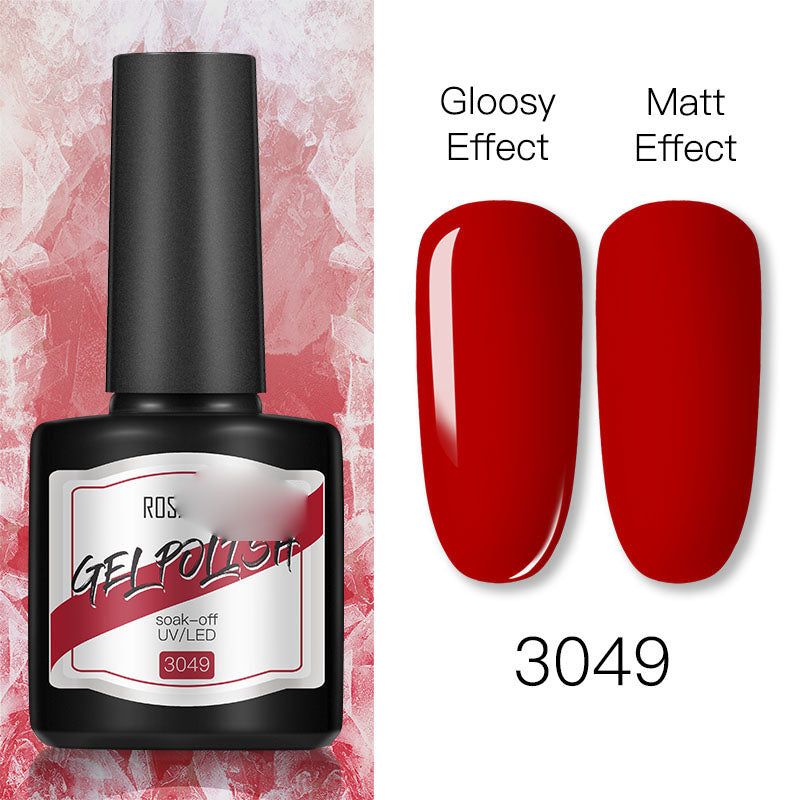 NGRO045 70 color nail polish glue 8ML plastic bottle