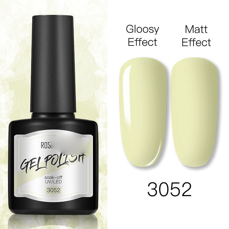 NGRO045 70 color nail polish glue 8ML plastic bottle