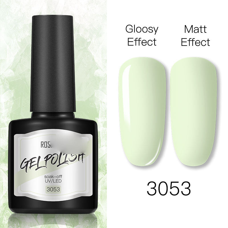 NGRO045 70 color nail polish glue 8ML plastic bottle