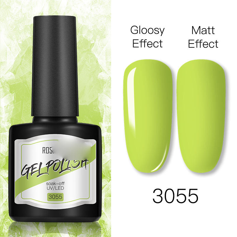 NGRO045 70 color nail polish glue 8ML plastic bottle