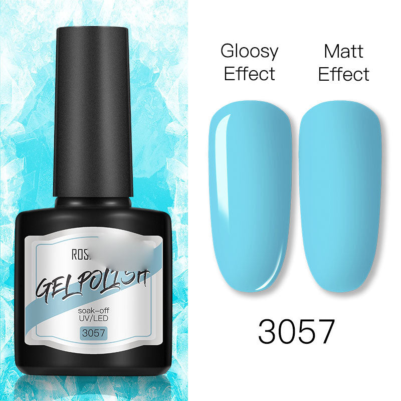 NGRO045 70 color nail polish glue 8ML plastic bottle