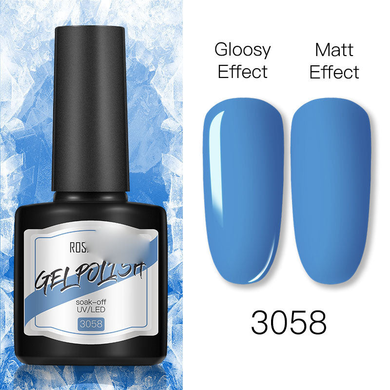 NGRO045 70 color nail polish glue 8ML plastic bottle