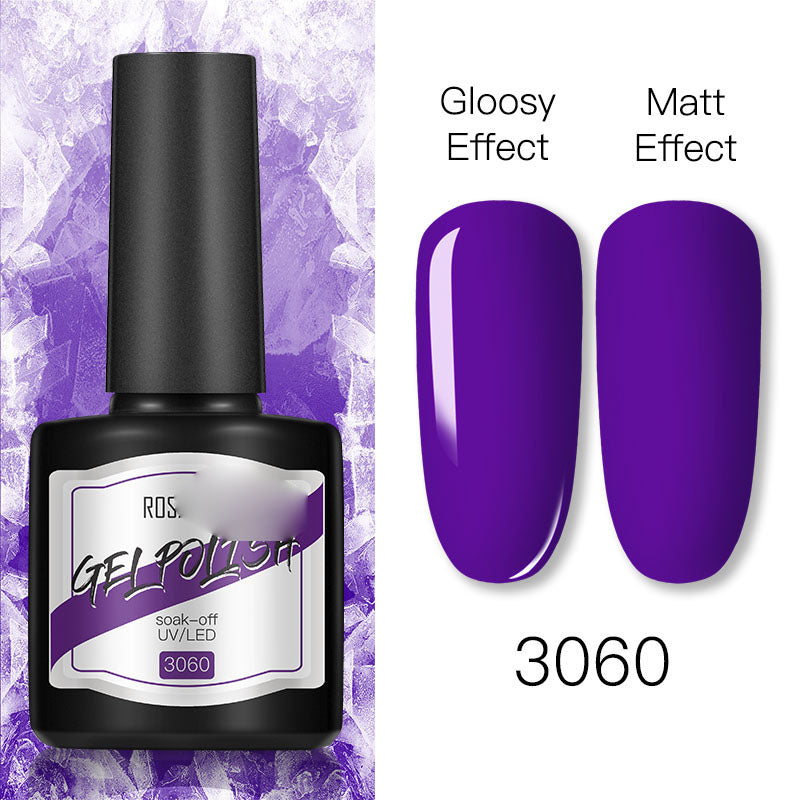 NGRO045 70 color nail polish glue 8ML plastic bottle
