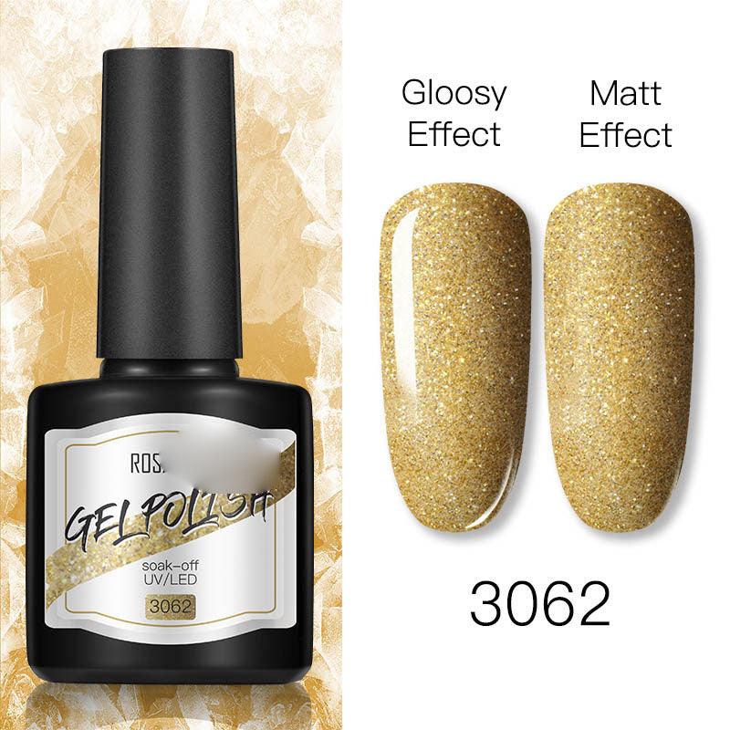 NGRO045 70 color nail polish glue 8ML plastic bottle