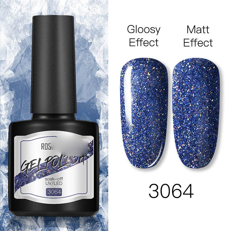 NGRO045 70 color nail polish glue 8ML plastic bottle