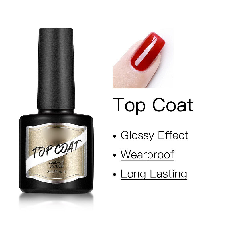 NGRO045 70 color nail polish glue 8ML plastic bottle